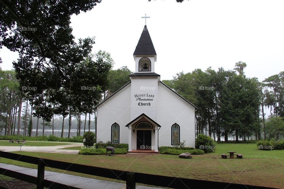 White little Church 