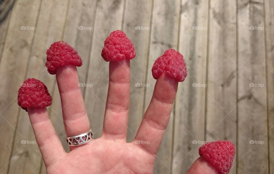 raspberries