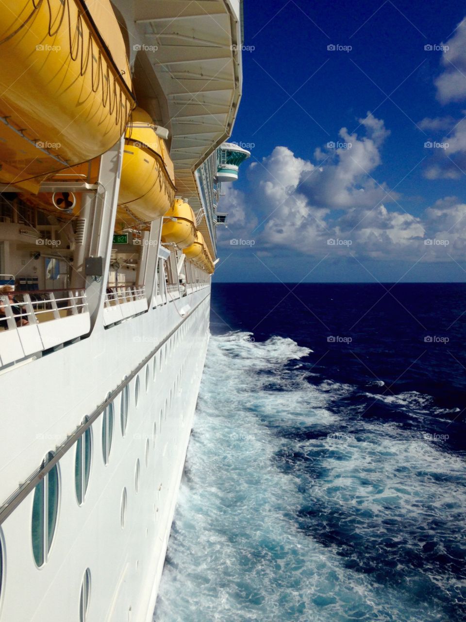 Out to Sea. Took this back in June on the Liberty of the Seas 