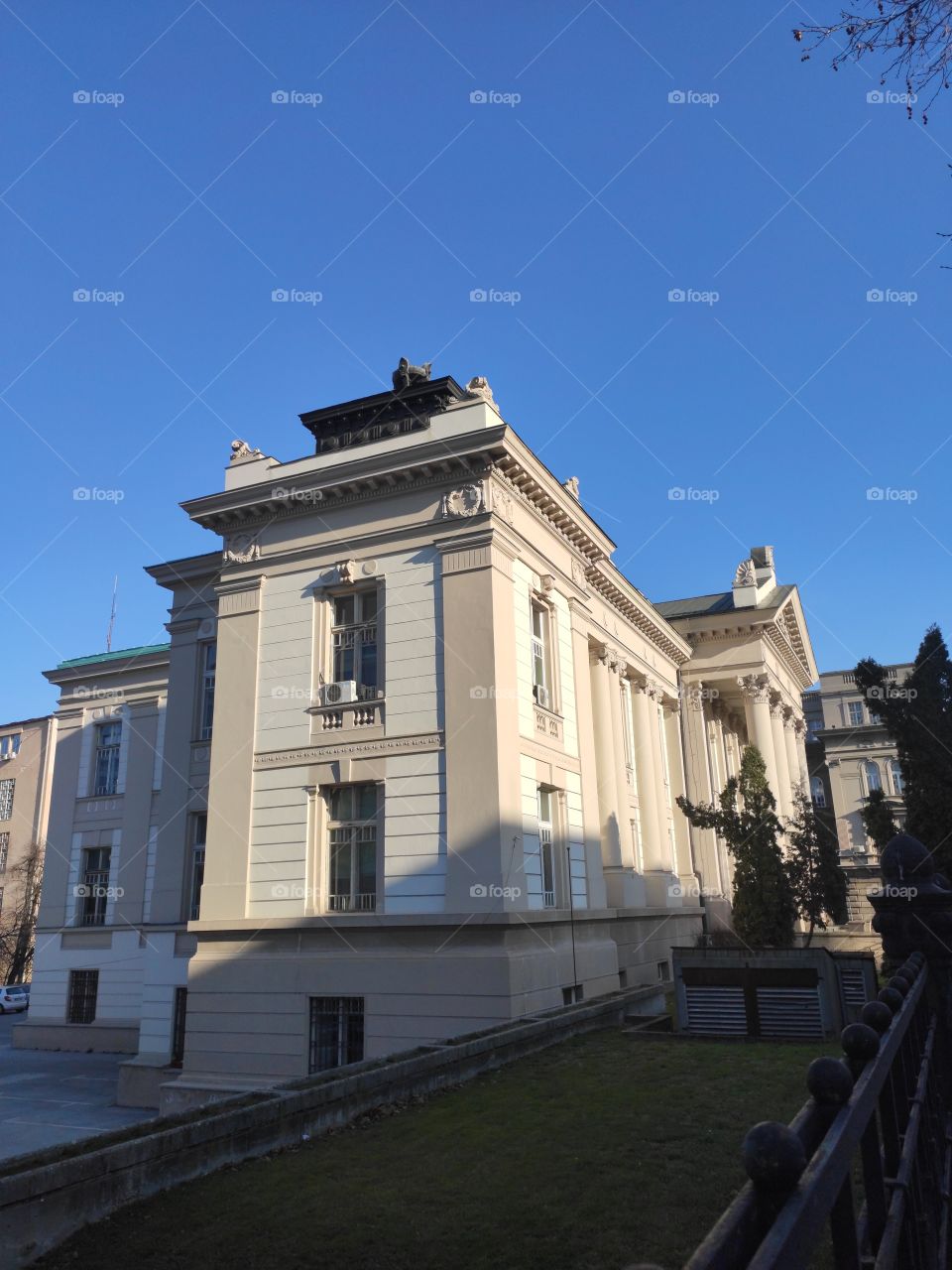 Belgrade students library donated from famous industrial Carnegi