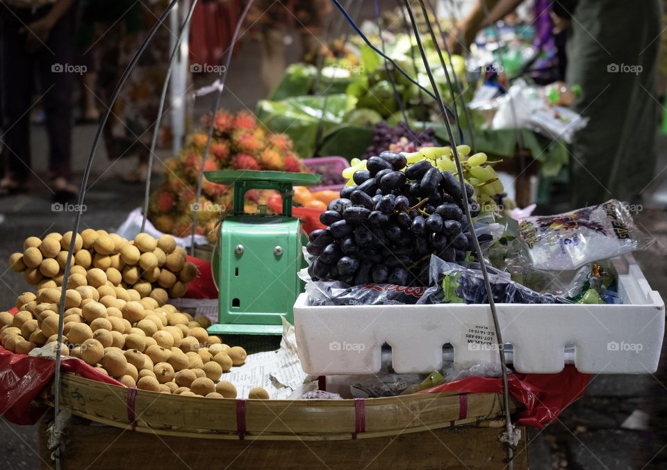 Fresh fruit at China town of YanGon Myanmar