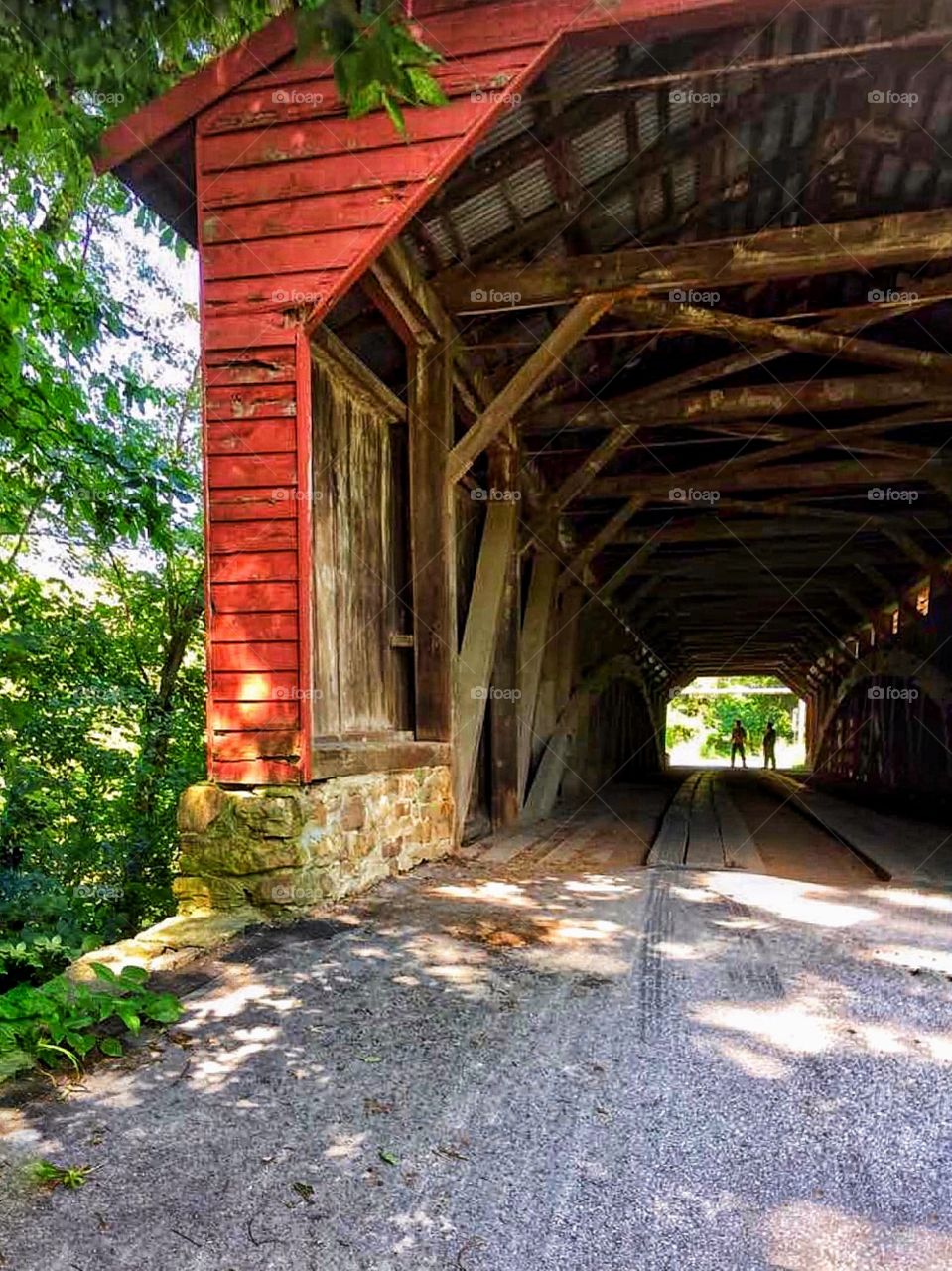 Old Covered bridge in PA 