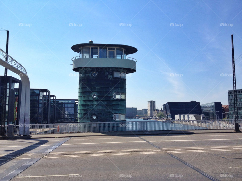 sky road bridge tower by robertlarsen