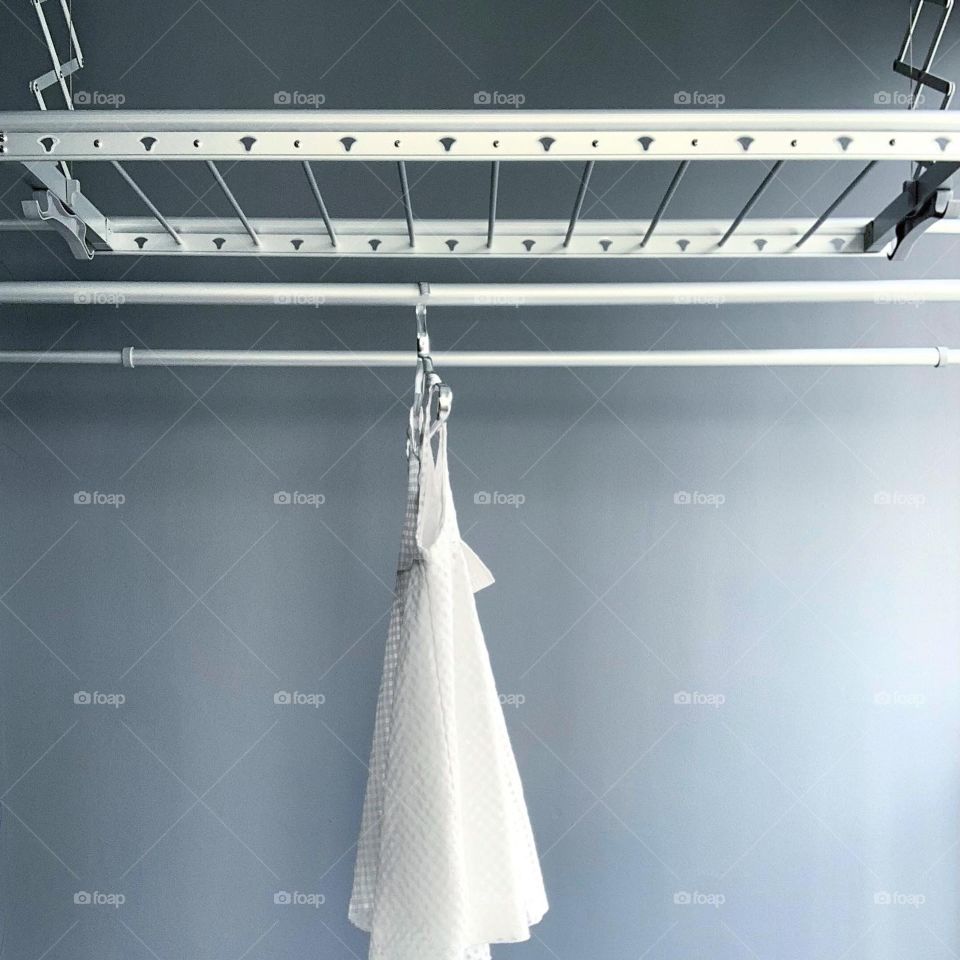 Automated laundry rack advertisement for home and living 
