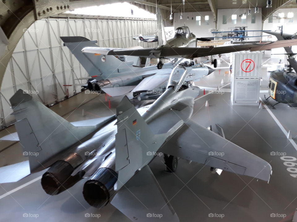 aircraft museum der bundeswehr, airport Gatov, west Berlin, Germany, military museum