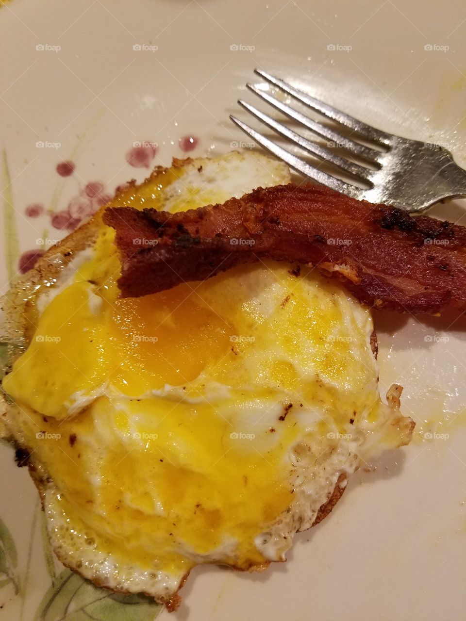 bacon with my egg