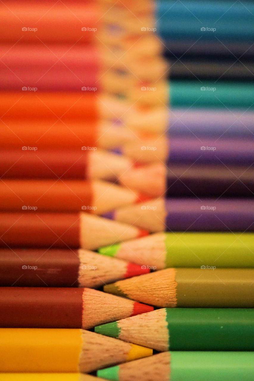 Colorful pencils