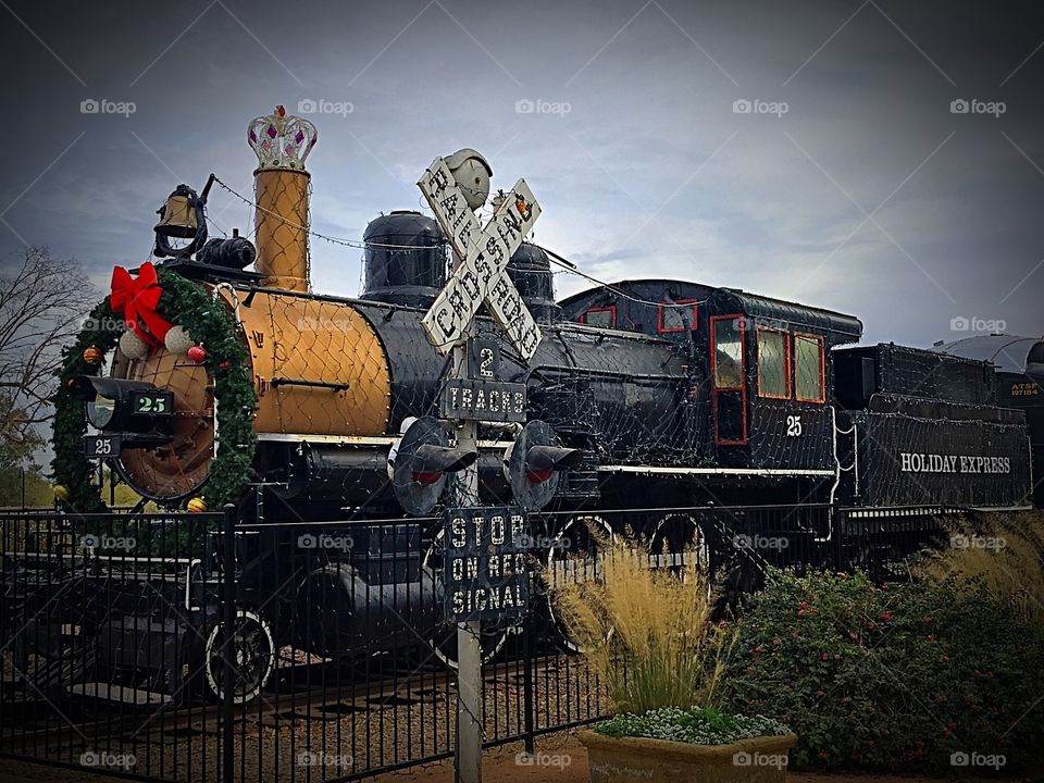 Christmas train.