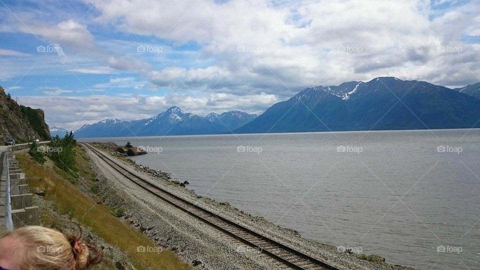 Travel down the Seward Highway.