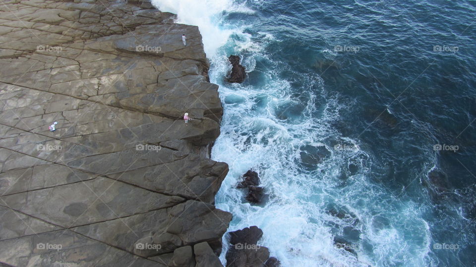 The edge cliff rocks 