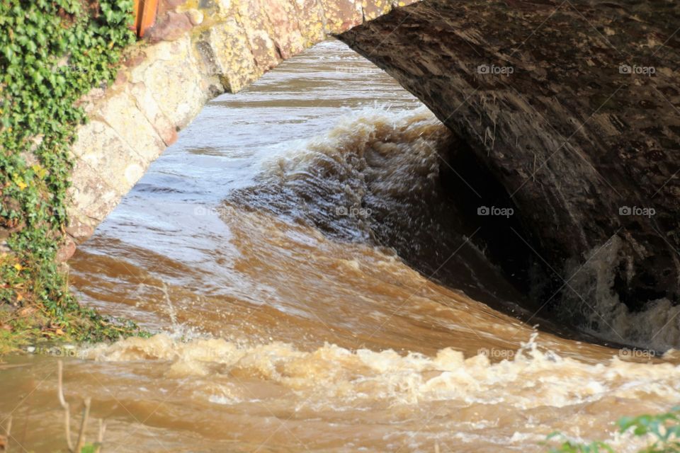 Raging rising waters