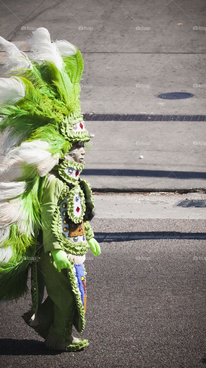 Mardi Gras Indian 