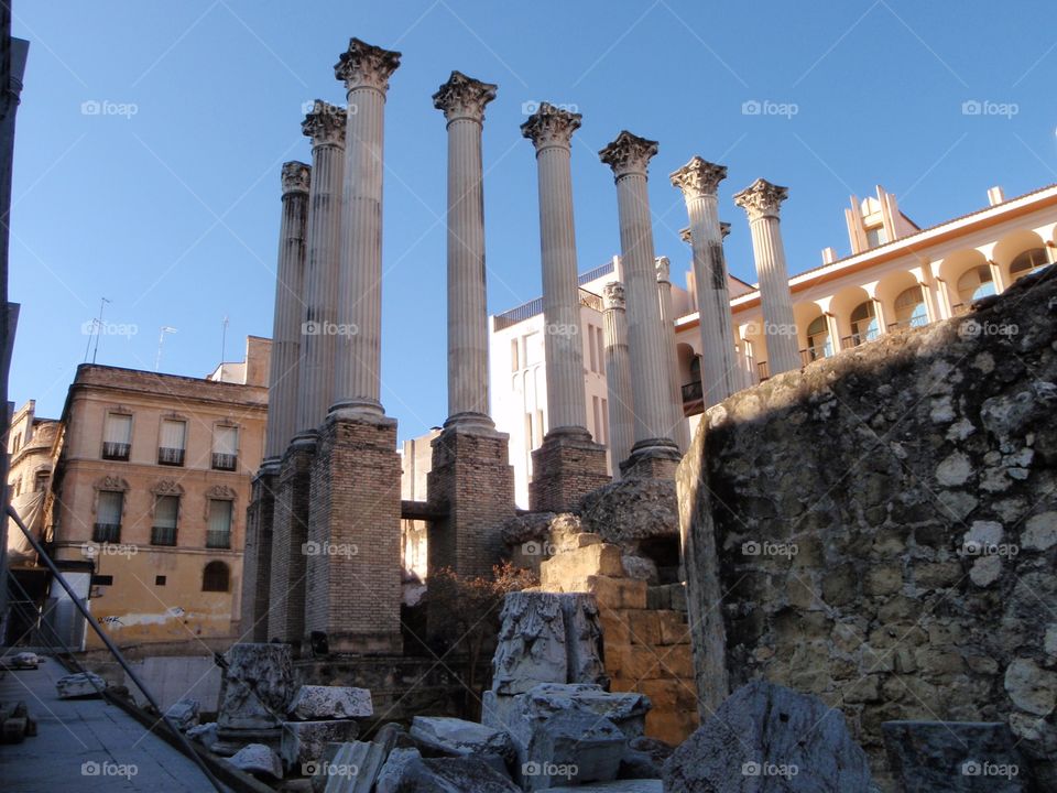 Greece monument in Spain 