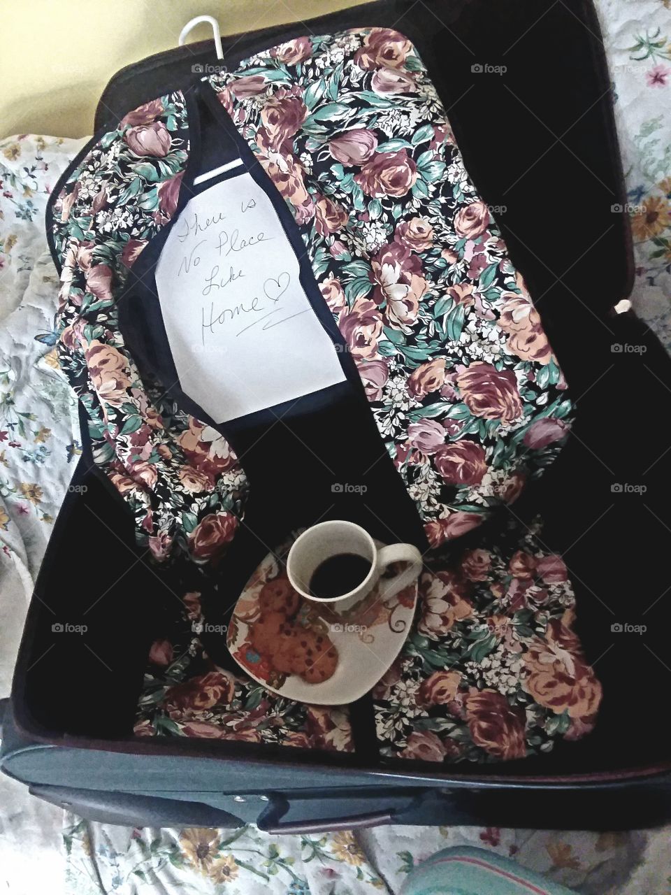 Suit case for Holiday Vacation at home