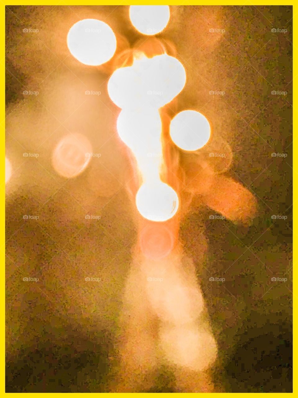 A close-up shot of 4th of July fireworks display.