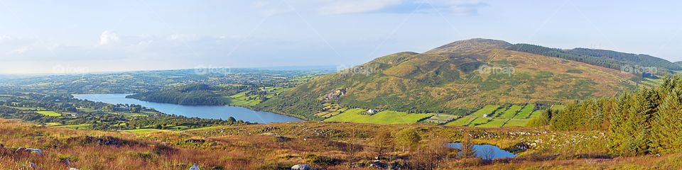 Home. Ireland Landscape. ireland, landscape, home, nature, house, countryside, sky, irish, green, country, cottage, farm, summer, traditional, rural, grass, scenic, building, water, old, tourism, red, travel, mountain, architecture, county, peaceful,