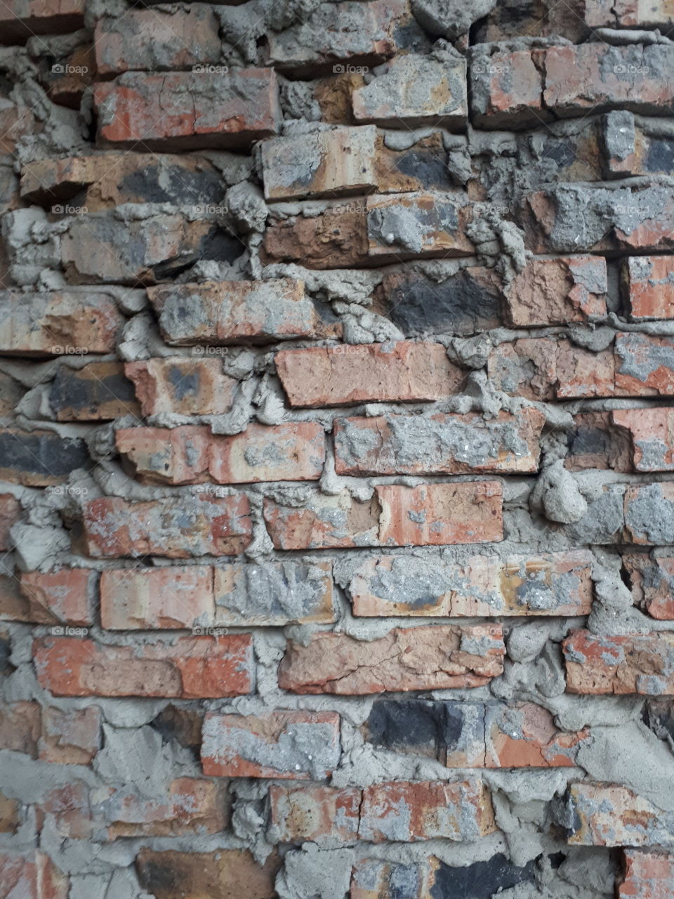 Texture of old brick wall