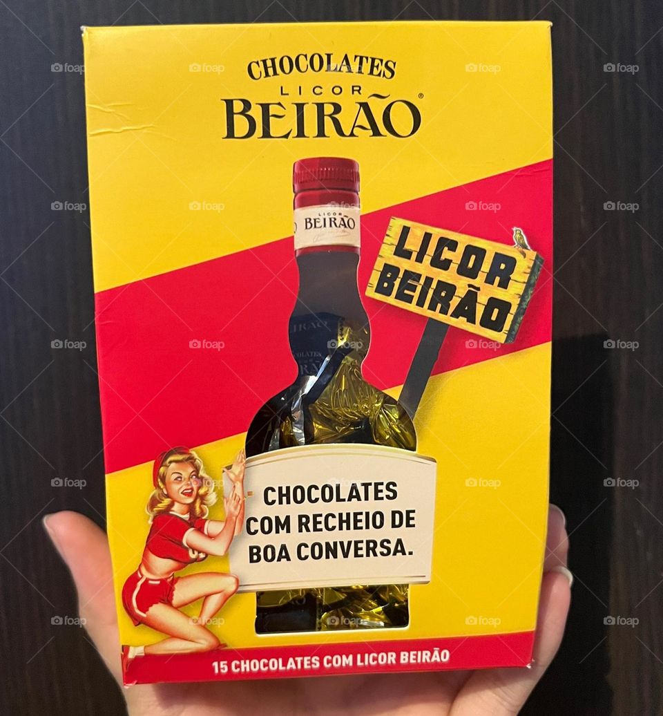 Chocolates Licor Beirão🇵🇹