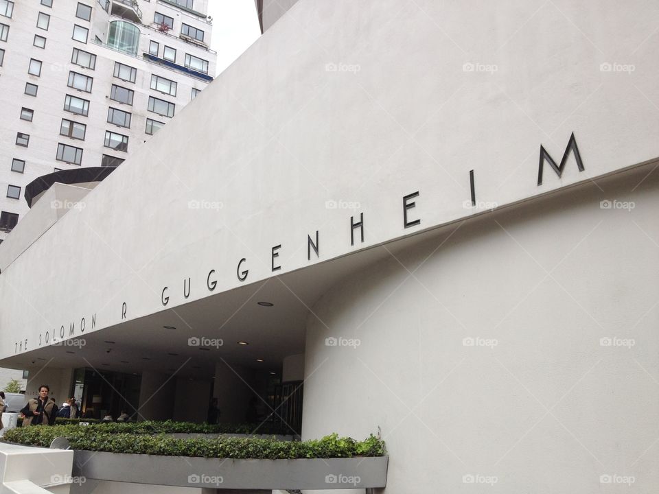 The G. Guggenheim Museum, NYC