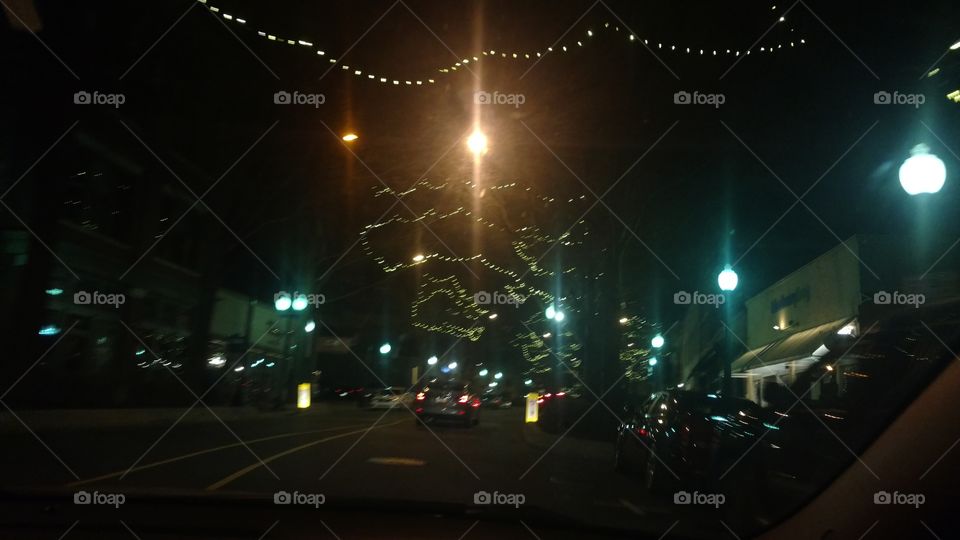 Street, Light, Blur, City, Road