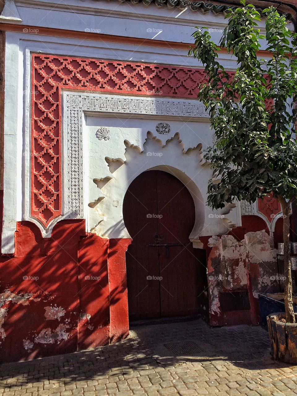 Door with arch Marrakech