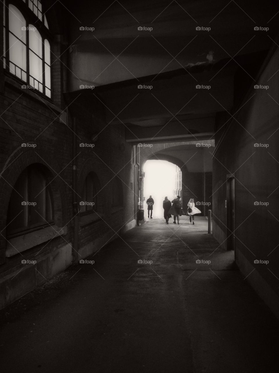 Street, Tunnel, Architecture, Light, No Person