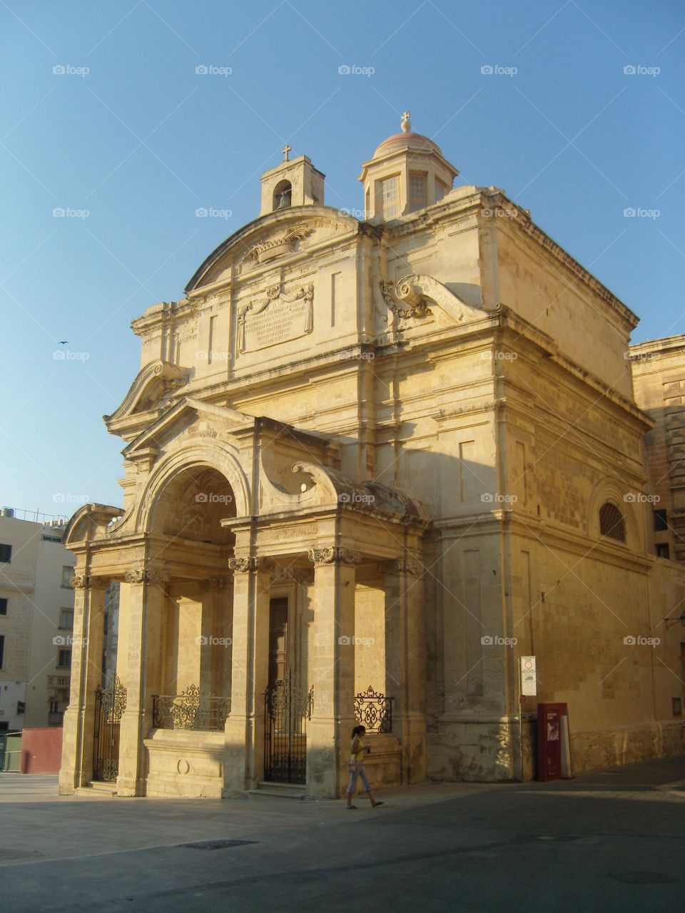 Malta La Valletta church