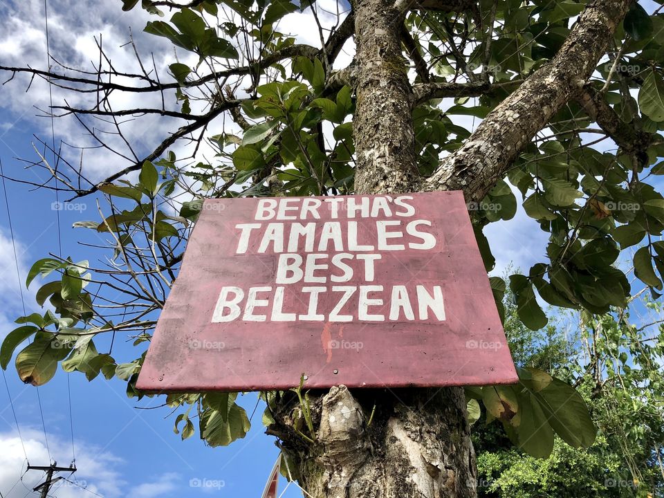 Belize famous roadside restaurant Berthas