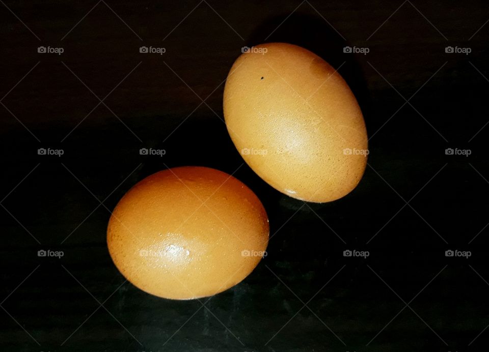 Brown eggs