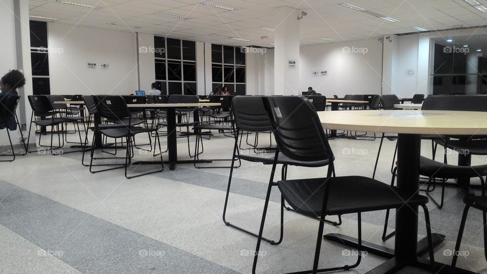 Silence in the library