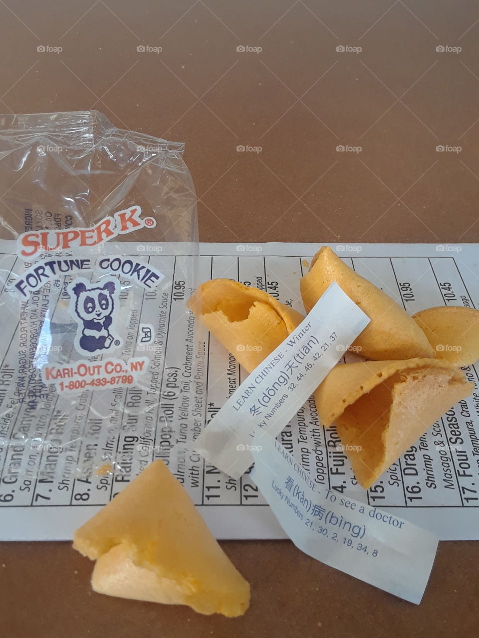 double the fortune cookie, double the fortune