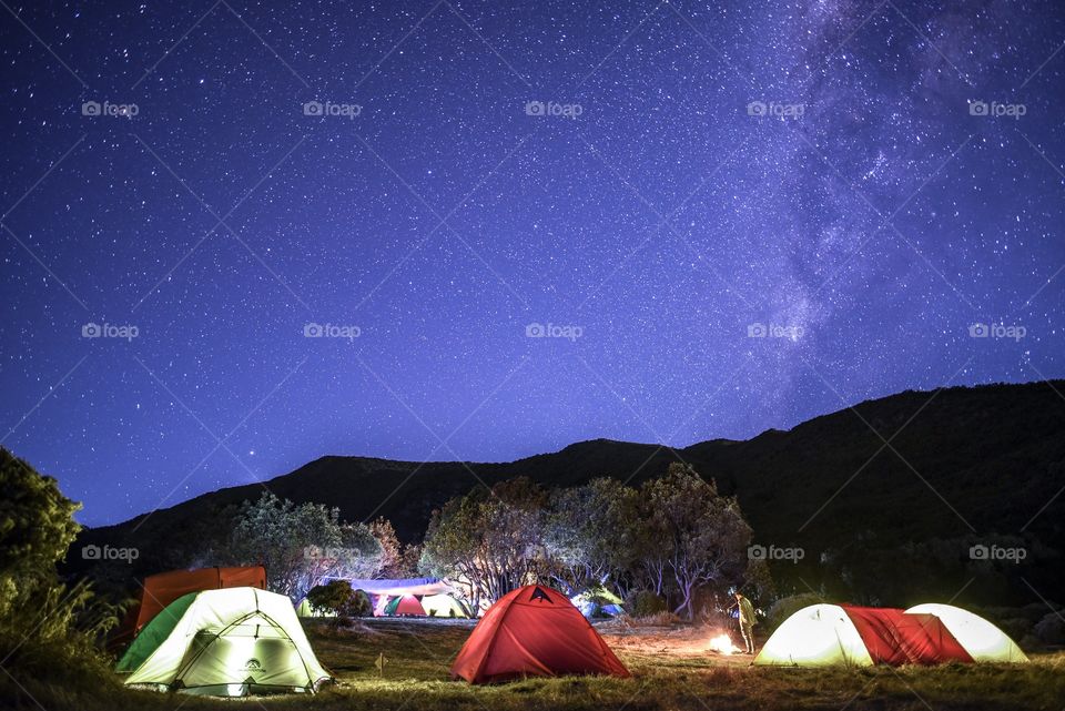 The night always gives light to humans, but humans always want something more. The night is enough to make a story about the beauty of life!