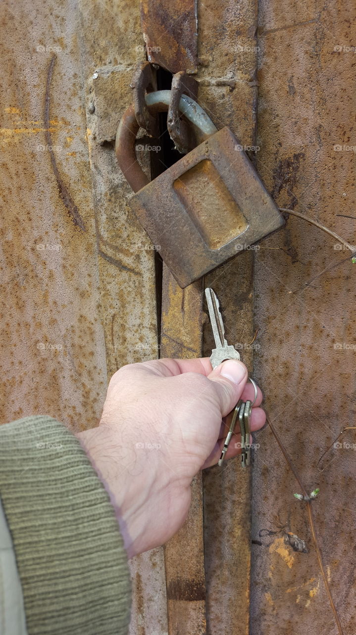 The padlock