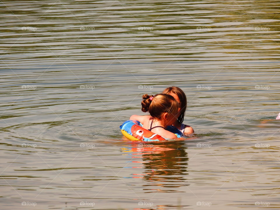 first swim of the season