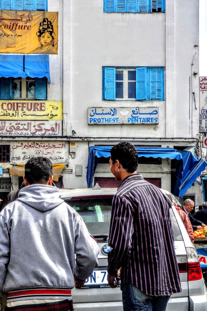 Casablanca street scene