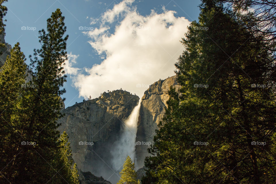 Upper Yosemite Falls, California 
