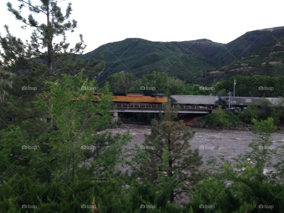 Train in backcountry 
