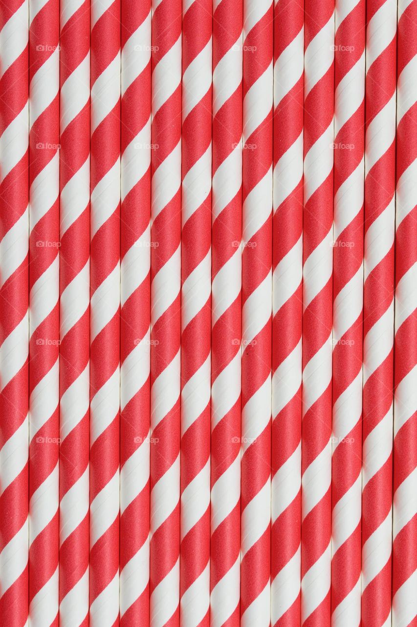 Photo of red straws