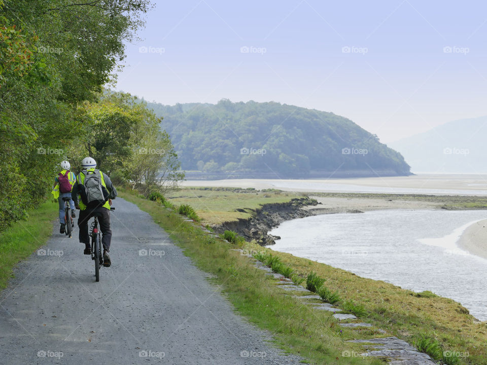 Trail. Mawddach trail Wales