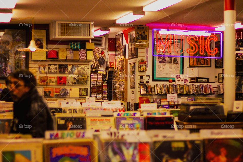 Record stores
