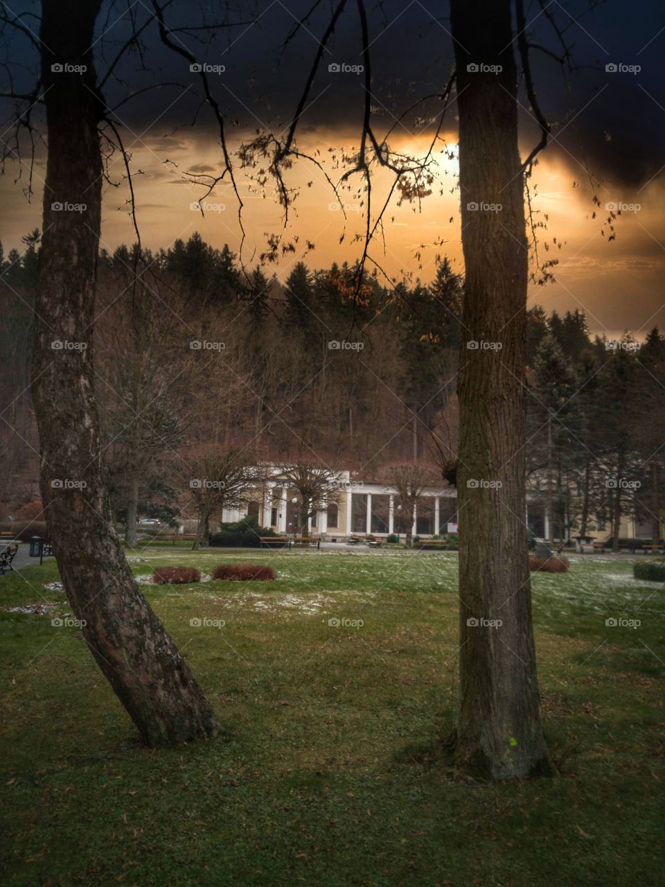 Duszniki Zdrój park zdrojowy