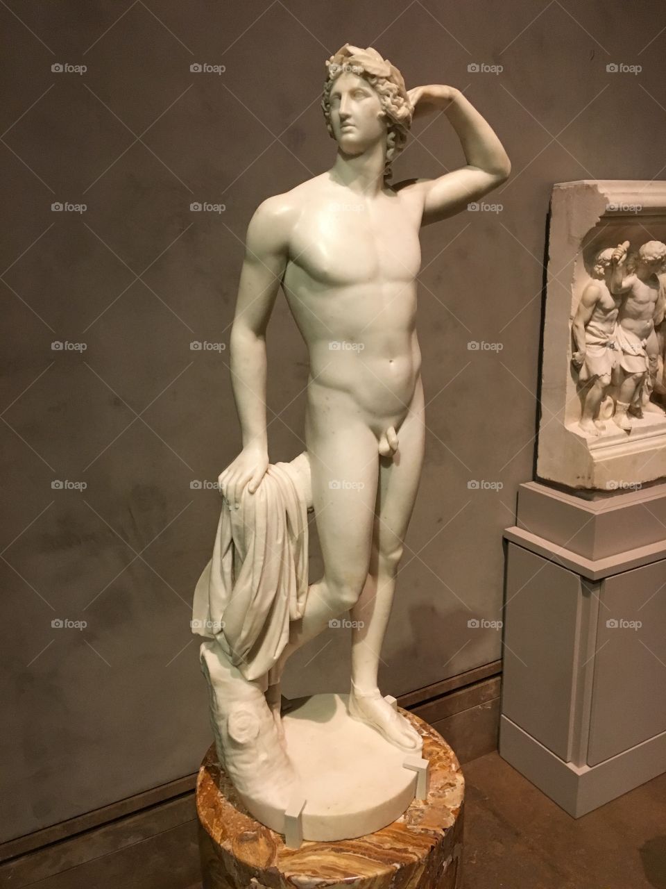 Apollo Statue at The Getty