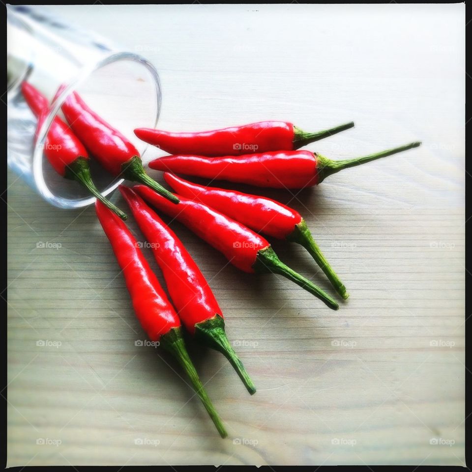 Chilli pouring