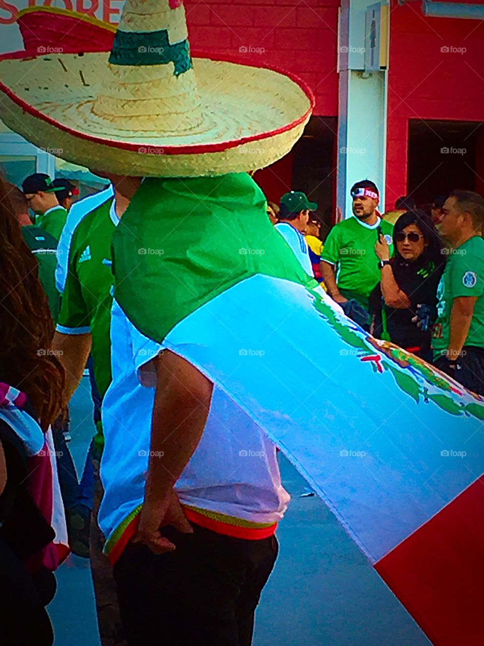 México soccer game 