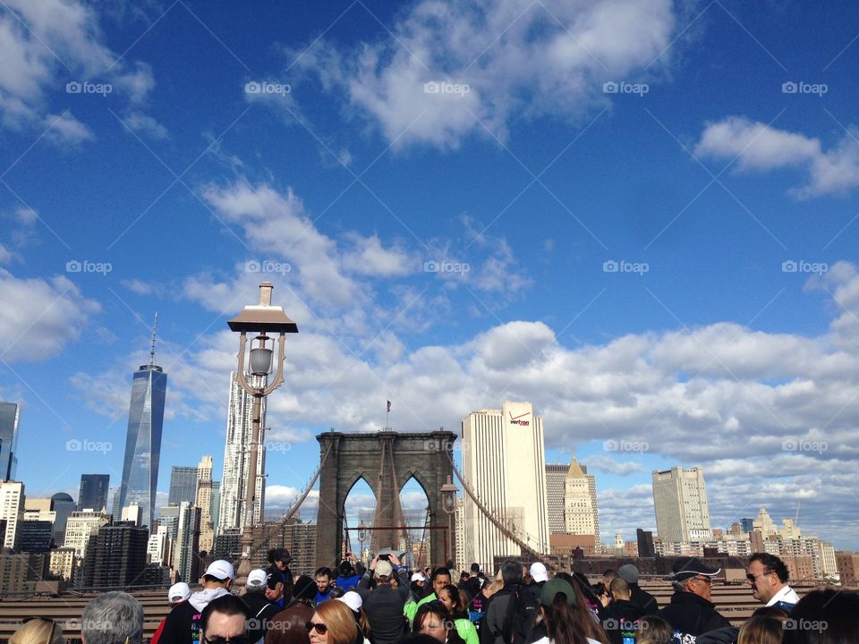 NYC from the Brooklyn Bridge