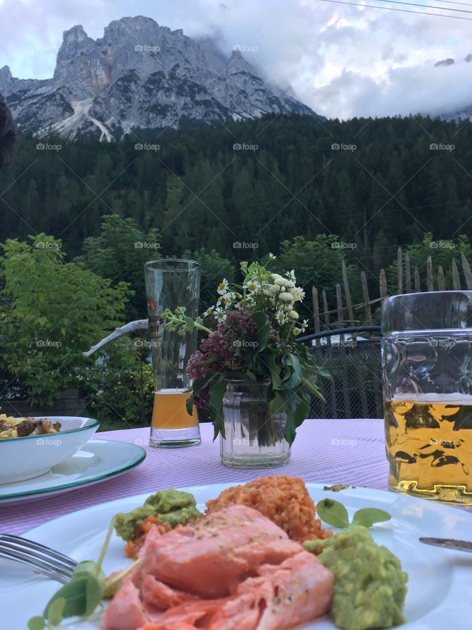 Dinner with a view