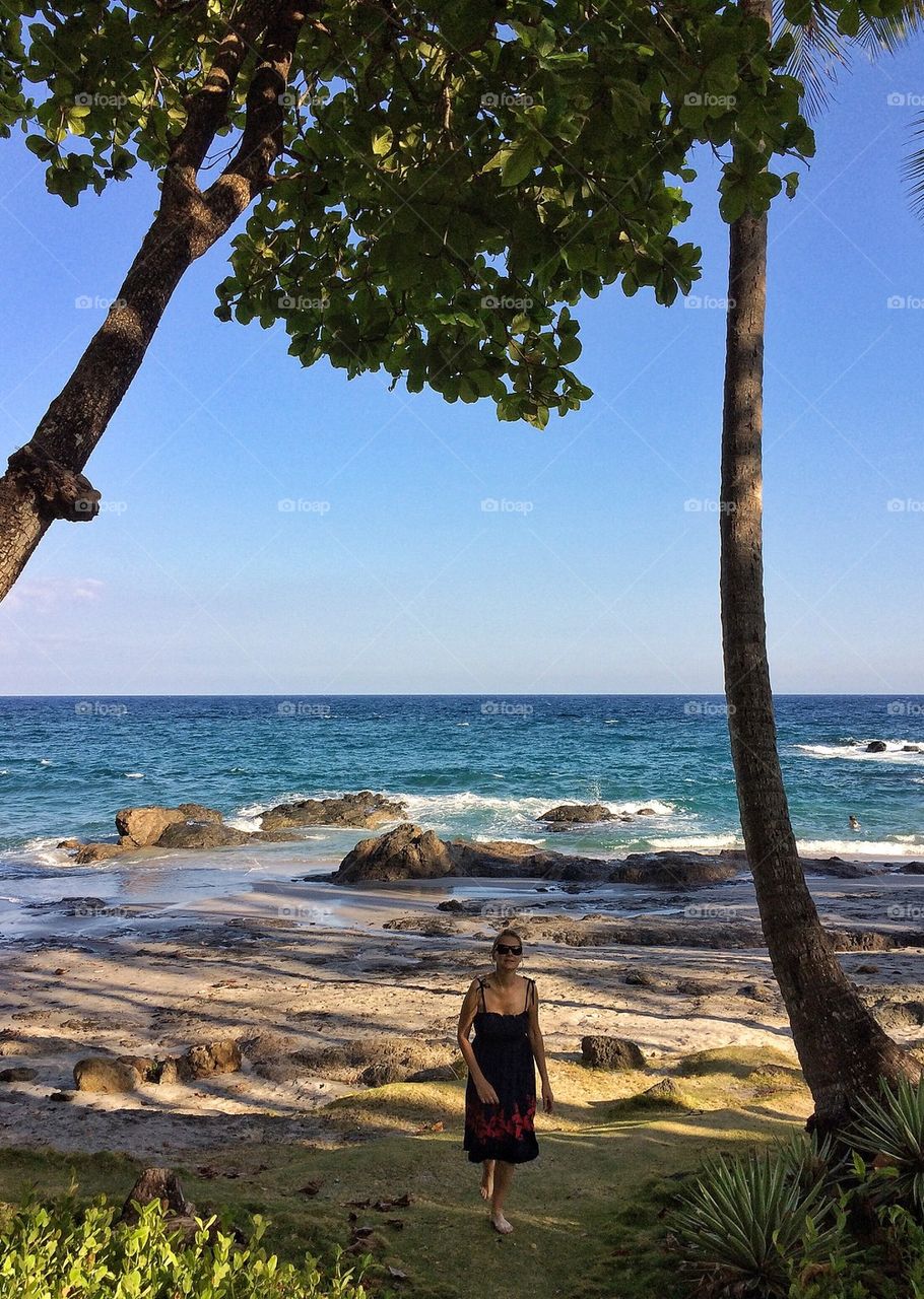 Girl on the beach