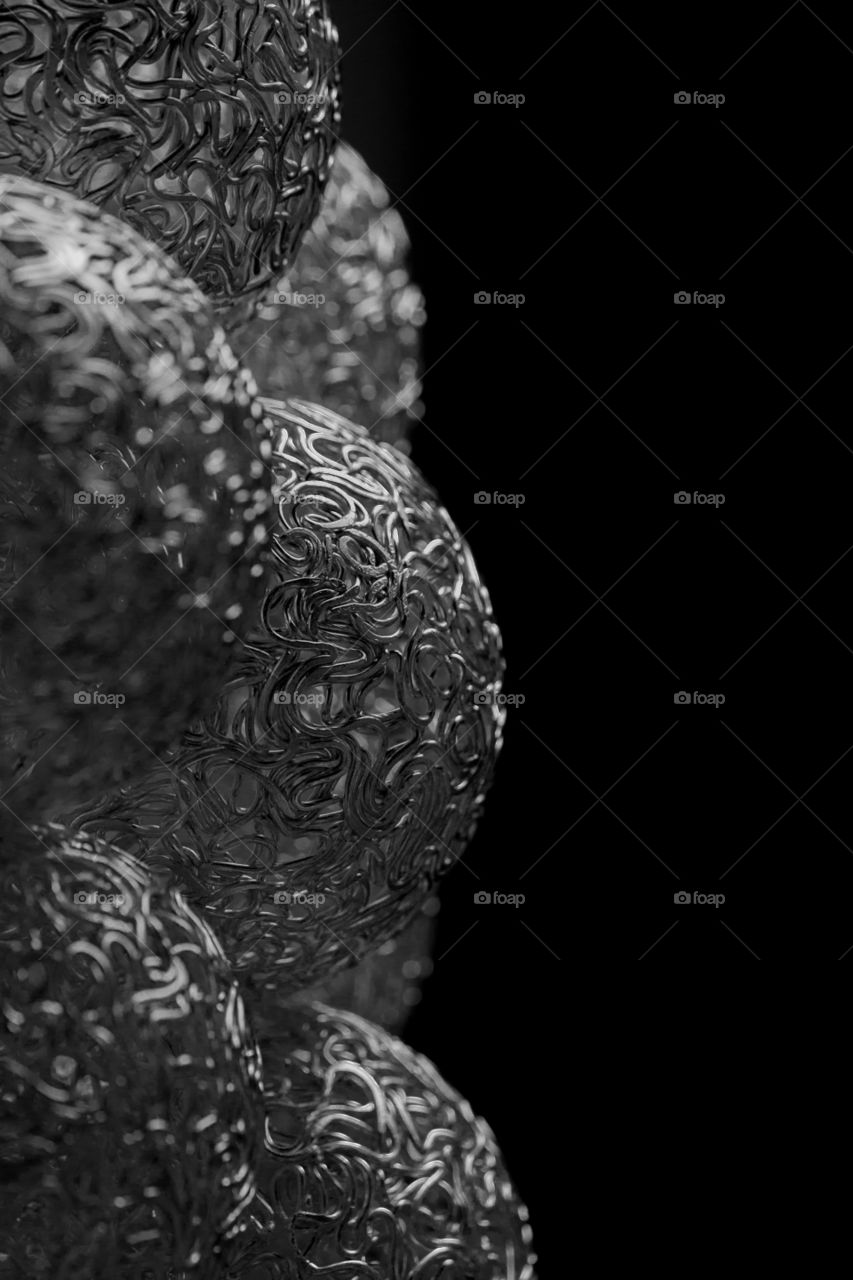 Aluminum wicker ball