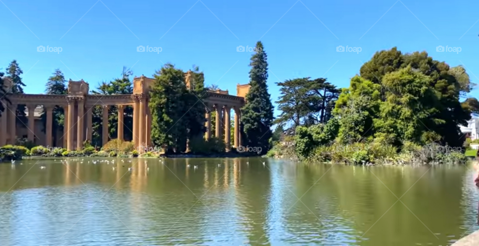 Palace of Fine Arts in San Francisco