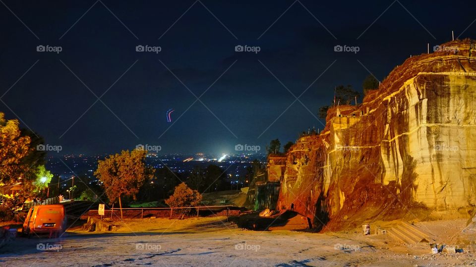 brecci cliff in yogyakarta